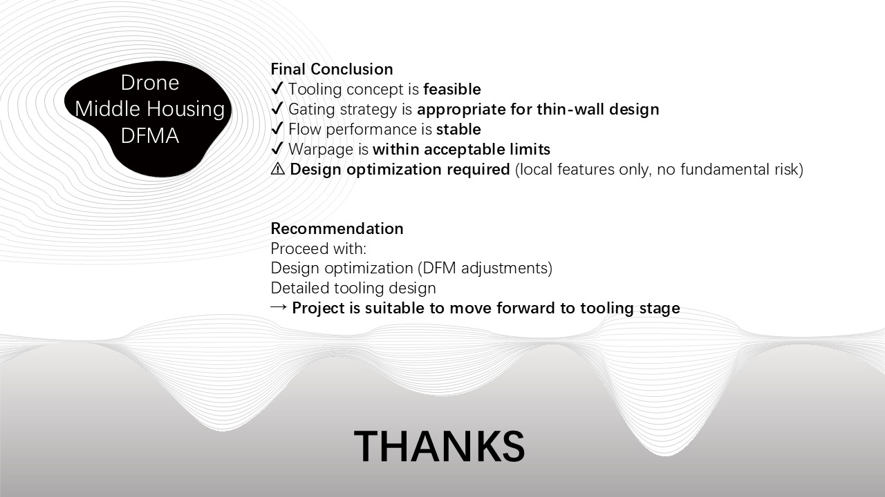Drone Middle Housing CAE